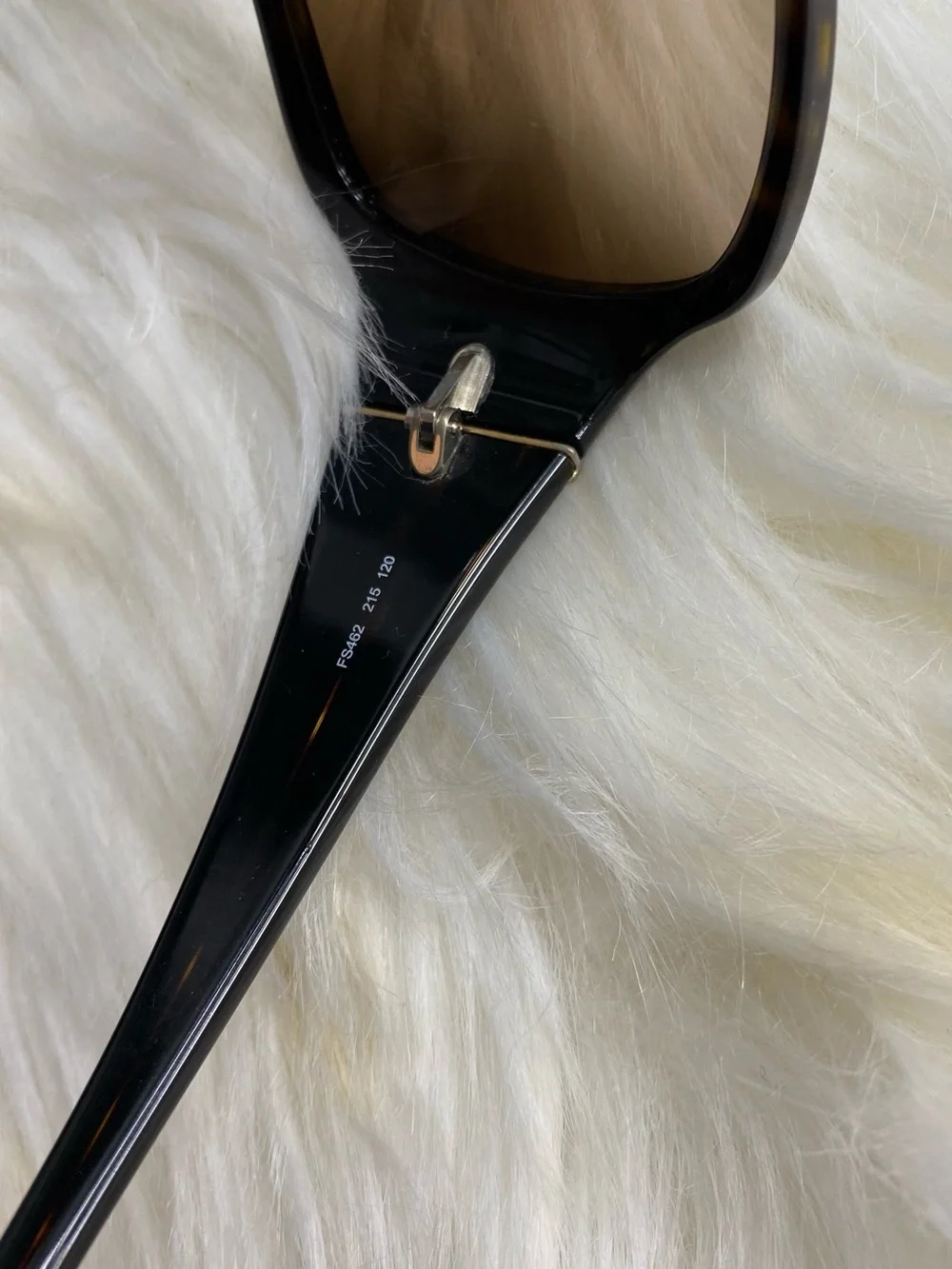 Fendi Tortoiseshell Square Sunglasses with Brown Lenses